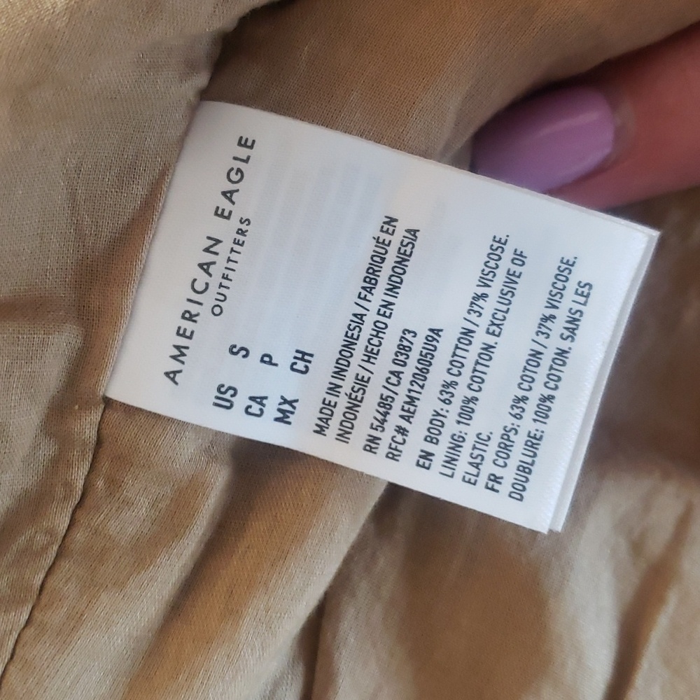 American Eagle fun nutral color skirt size small - Picture 6 of 6
